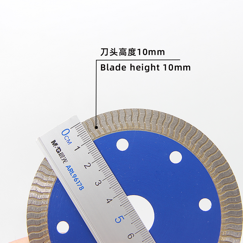 105波浪齿陶瓷切割片